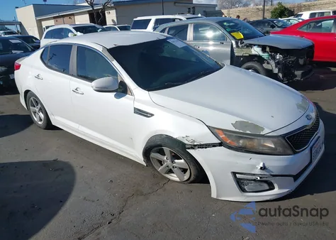 2014 Kia Optima Lx из США, поврежденный, VIN 5XXGM4A75EG303352